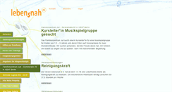 Desktop Screenshot of lebensnah.de