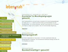 Tablet Screenshot of lebensnah.de